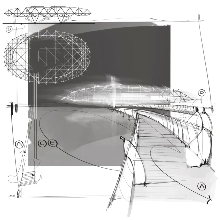 Blur Building Diller Scofidio + Renfro drawing